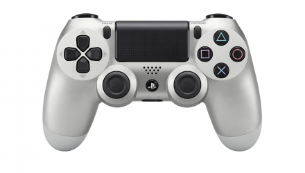 Геймпад Беспроводной Sony PlayStation 4 DualShock 4 Version 2 Silver Б/У Нормальный - Retromagaz, image 1