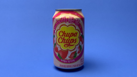 Напиток Chupa Chups Strawberry & Cream Flavour 345ml - Retromagaz, image 1