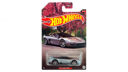 Тематична Машинка Hot Wheels '90 Acura NSX Japanese Classics 1:64 HLK18 Silver - Retromagaz, image 1