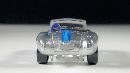 Машинка Базовая Hot Wheels Shelby Cobra 427 S/C Zamac Rolling Metal 1:64 HTB53 Silver - Retromagaz, image 4