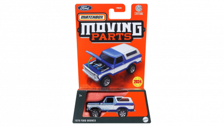 Тематична Машинка Matchbox 1978 Ford Bronco Moving Parts 1:64 FWD28/HVM87 White - Retromagaz, image 1