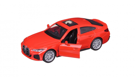 Машинка Автопром BMW i4 M50 1:43 Red - Retromagaz, image 1