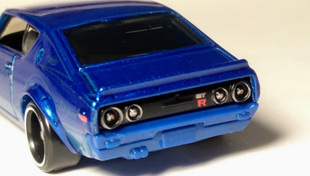 Машинка Базова Hot Wheels Nissan Skyline 2000 GT-R Then and Now 1:64 FJX88 Blue - Retromagaz, image 5