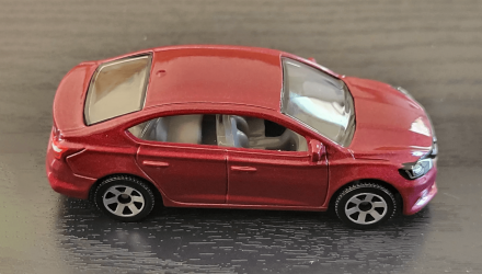 Машинка Большой Город Matchbox 2016 Nissan Sentra Metro 1:64 HVN58 Red - Retromagaz, image 2