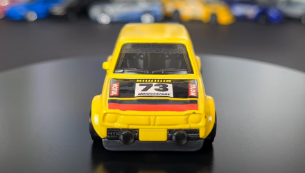 Машинка Базовая Hot Wheels '73 Honda Civic Custom Compact Kings 1:64 HTC19 Yellow - Retromagaz, image 5