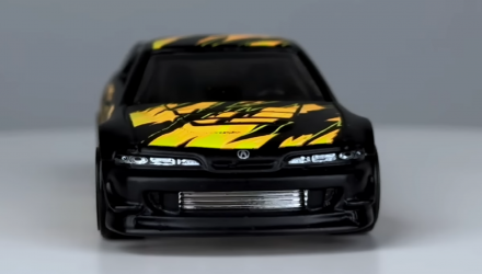 Тематична Машинка Hot Wheels Custom '01 Acura Integra GSR Neon Speeders 1:64 HLH72/HRW73 Black - Retromagaz, image 5