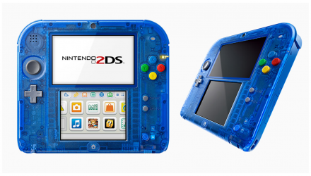 Консоль Nintendo 2DS Pokemon Limited Edition Модифицированная 32GB Trans-Blue + 10 Встроенных Игр Б/У - Retromagaz, image 1