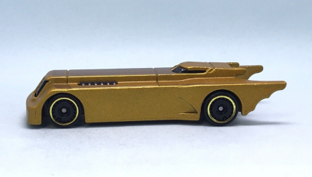 Машинка Базова Hot Wheels Batman: The Animated Series Batmobile Batman 1:64 HKJ76 Gold - Retromagaz, image 4