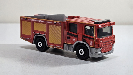 Тематическая Машинка Matchbox Scania P 360 European Streets 1:64 HVV05/HVV33 Red - Retromagaz, image 4