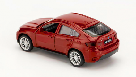 Машинка Автопром BMW X6 1:43 Red - Retromagaz, image 5