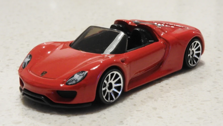 Машинка Базовая Hot Wheels Porsche 918 Spyder Factory Fresh 1:64 FJY16 Red - Retromagaz, image 2