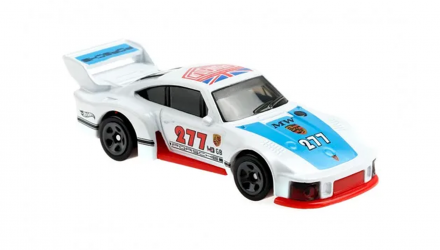 Машинка Базова Hot Wheels Magnus Walker Urban Outlaw Porsche 935 Race Day 1:64 GTB65 White - Retromagaz, image 4