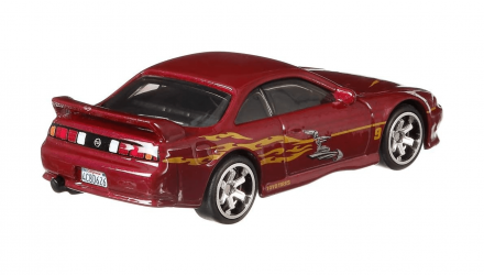 Машинка Premium Hot Wheels Nissan 240SX (S14) Fast & Furious 1:64 GBW84 Red - Retromagaz, image 2