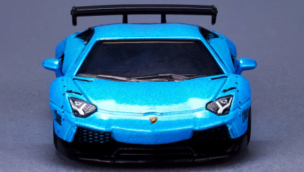 Машинка Premium Hot Wheels LBWK Lamborghini Aventador LP 700-4 Elite 64 1:64 HGW14 Blue - Retromagaz, image 6