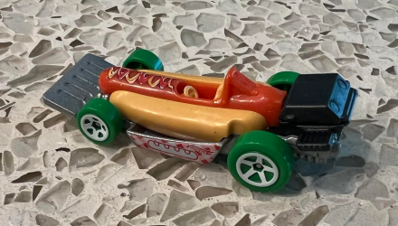 Машинка Базовая Hot Wheels Street Wiener Netflix Let`s Racers 1:64 HTC07 Yellow - Retromagaz, image 2