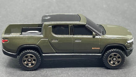 Машинка Большой Город Matchbox Rivian Rivian R1T Highway 1:64 HLC70 Green - Retromagaz, image 3