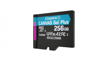 Карта Пам'яті Kingston Canvas Go! Plus UHS-I U3 V30 A2 + SD Adapter 256GB - Retromagaz, image 2