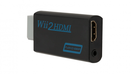 Адаптер RMC Wii Converter HDMI 1.4 + Jack 3.5 - AV Multi Out Black Новый - Retromagaz, image 2