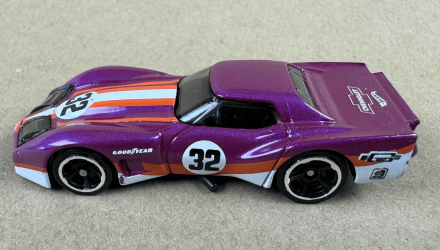 Машинка Базовая Hot Wheels '76 Greenwood Corvette Modified 1:64 HTB67 Purple - Retromagaz, image 3