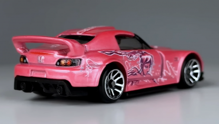 Тематическая Машинка Hot Wheels Honda S2000 Women of Fast & Furious 1:64 HNR88/HRW36 Pink - Retromagaz, image 3