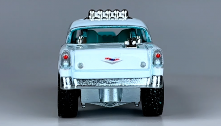 Машинка Premium Hot Wheels Chevrolet Big-Air Bel-Air Off-Road 1:64 HKC74 Light Blue - Retromagaz, image 6