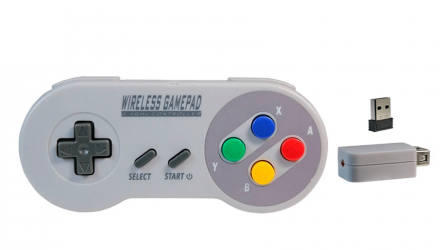 Геймпад Бездротовий RMC SNES Classic Mini Europe Switch PC Android Grey Новий - Retromagaz, image 1