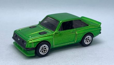 Машинка Базовая Hot Wheels Ford Escort RS2000 Super Treasure Hunt STH Factory Fresh 1:64 HTF30 Green - Retromagaz, image 2