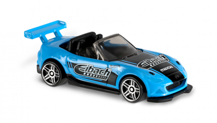 Машинка Базова Hot Wheels '15 Mazda MX-5 Miata Speed Graphics 1:64 DVB63 Blue - Retromagaz, image 3