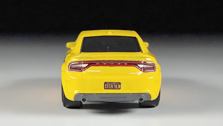 Тематическая Машинка Matchbox Dodge Charger SRT Hellcat Moving Parts 1:64 FWD28/HVN15 Yellow - Retromagaz, image 6