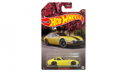 Тематическая Машинка Hot Wheels Toyota 2000 GT Japanese Classics 1:64 HLK15 Yellow - Retromagaz, image 1