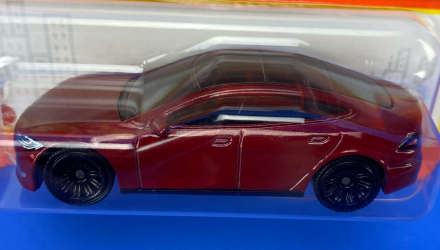 Машинка Большой Город Matchbox Tesla Model S Metro 1:64 HVN70 Red - Retromagaz, image 4