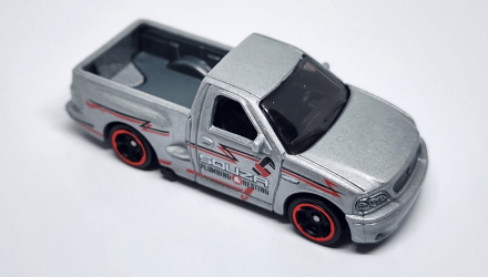 Машинка Базовая Hot Wheels '99 Ford F-150 SVT Lightning The `90S 1:64 HTB07 Silver - Retromagaz, image 4