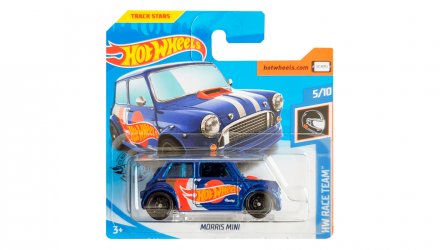 Машинка Базовая Hot Wheels Morris Mini Race Team 1:64 FYC54 Blue - Retromagaz, image 1