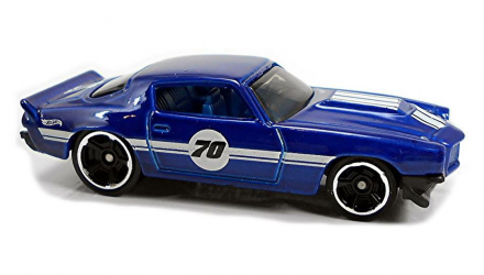 Машинка Базова Hot Wheels '70 Chevy Camaro RS Then and Now 1:64 GTC69 Dark Blue - Retromagaz, image 3