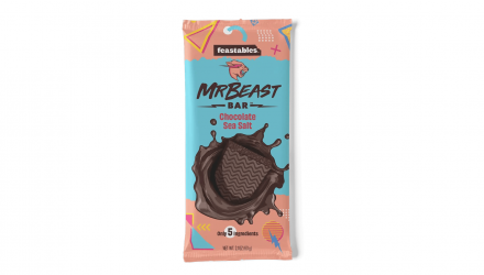 Шоколад Чорний MrBeast Feastables з Морською Сіллю 60g - Retromagaz, image 1