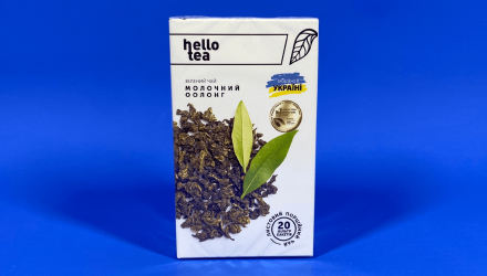 Чай Пакетированный Зеленый Hello Tea Молочный Оолонг 40g - Retromagaz, image 1