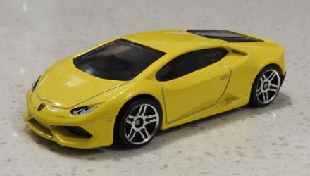 Машинка Базова Hot Wheels Lamborghini Huracan LP 610-4 Workshop 1:64 CFH19 Yellow - Retromagaz, image 2