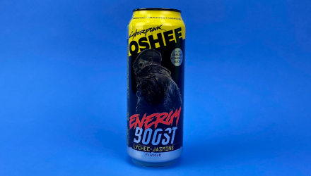 Напиток Энергетический Oshee Cyberpunk Energy Boost Lychee-Jasmine 500ml - Retromagaz, image 2