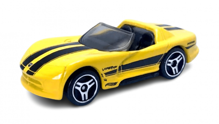 Машинка Базовая Hot Wheels Dodge Viper RT/10 Roadsters 1:64 HKH43 Yellow - Retromagaz, image 2