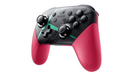 Геймпад Бездротовий Nintendo Switch Pro Controller Xenoblade Chronicles 2 Limited Edition Red Black Б/У - Retromagaz, image 1