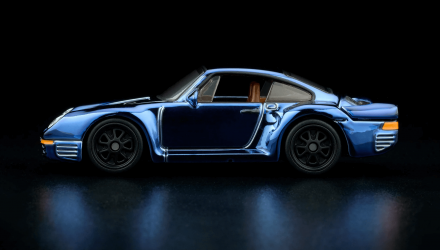 Машинка Premium Hot Wheels Porsche 959 Red Line Club RLC 1:64 JCP15 Blue - Retromagaz, image 3