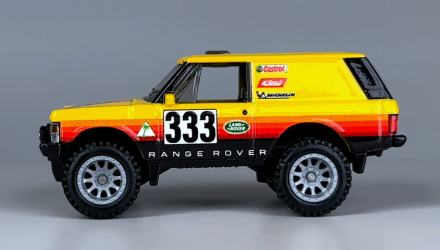 Машинка Premium Hot Wheels Range Rover Classic Off-Road 1:64 HKC71 Yellow - Retromagaz, image 4