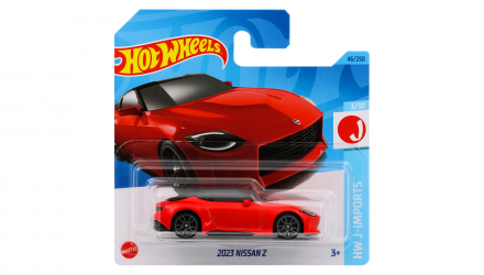 Машинка Базовая Hot Wheels 2023 Nissan Z J-Imports 1:64 HKK64 Red - Retromagaz, image 1