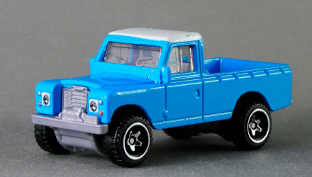 Машинка Базовая Hot Wheels Land Rover Series III Pickup Hot Trucks 1:64 FYF07 Blue - Retromagaz, image 2