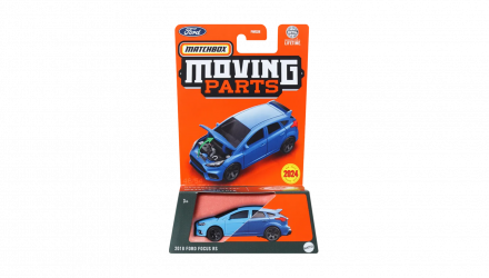 Тематична Машинка Matchbox 2018 Ford Focus RS Moving Parts 1:64 FWD28/HVM82 Blue - Retromagaz, image 1