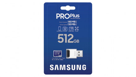 Карта Пам'яті Samsung Pro Plus UHS-I U3 V30 A2 + Reader 512GB - Retromagaz, image 1