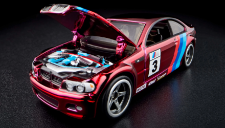 Машинка Premium Hot Wheels 2006 BMW M3 Red Line Club RLC 1:64 Red - Retromagaz, image 5