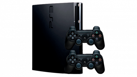 Набір Консоль Sony PlayStation 3 Slim 120GB Black Б/У  + Геймпад Бездротовий RMC Новий - Retromagaz, image 1