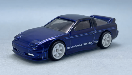 Машинка Базовая Hot Wheels '96 Nissan 180SX Type X Super Treasure Hunt STH The `90S 1:64 HTF41 Blue - Retromagaz, image 1