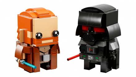 Конструктор Lego Star Wars Оби-Ван Кеноби и Дарт Вейдер BrickHeadz 40547 Новый - Retromagaz, image 4